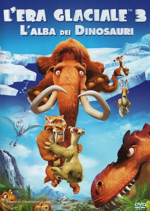 Ice Age: Dawn of the Dinosaurs - Italian Movie Cover