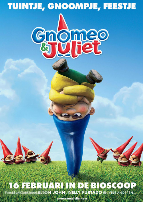 Gnomeo &amp; Juliet - Dutch Movie Poster