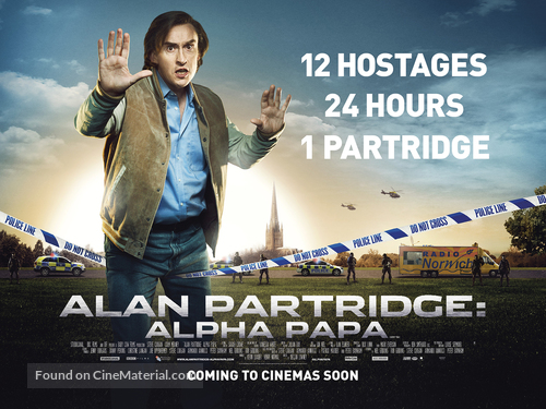 Alan Partridge: Alpha Papa - British Movie Poster