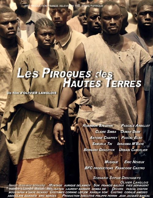 Les pirogues des hautes terres - French Movie Poster