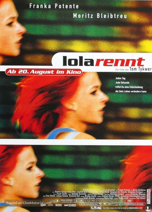 Lola Rennt - German Movie Poster