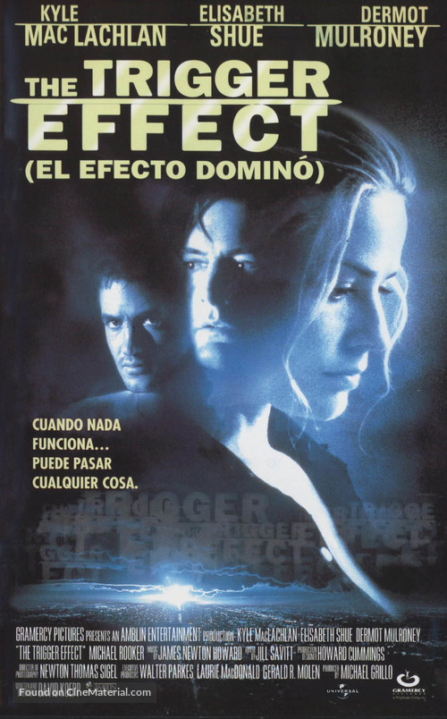 The Trigger Effect - Spanish VHS movie cover