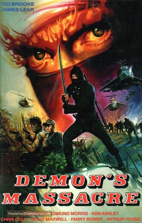 Ninja Demon&#039;s Massacre - German DVD movie cover