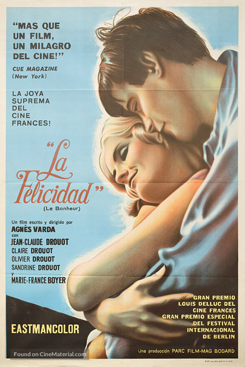 Le bonheur - Spanish Movie Poster