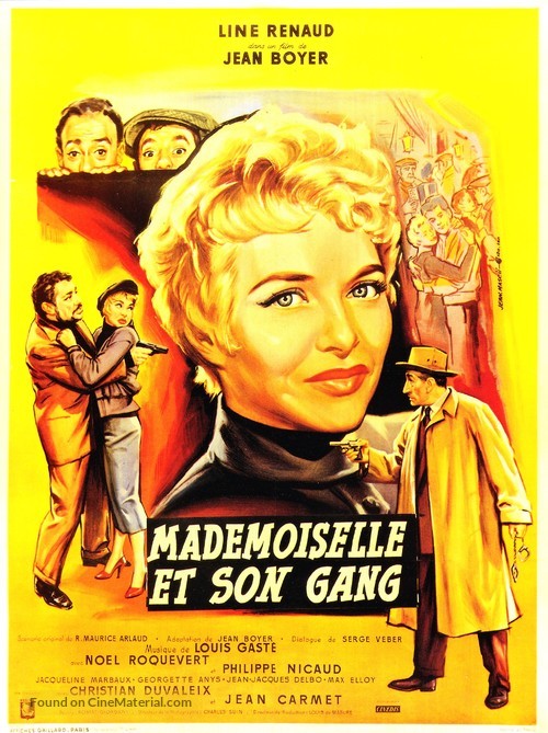 Mademoiselle et son gang - French Movie Poster