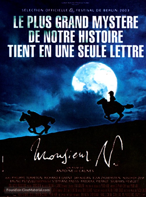 Monsieur N. - French Movie Poster