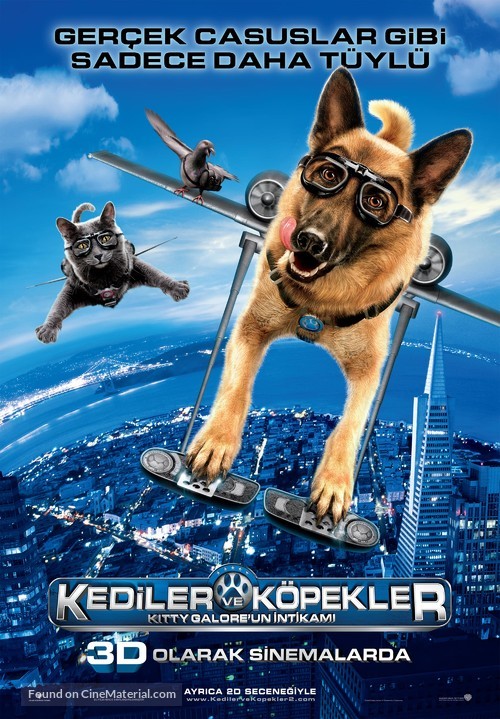 Cats &amp; Dogs: The Revenge of Kitty Galore - Turkish Movie Poster