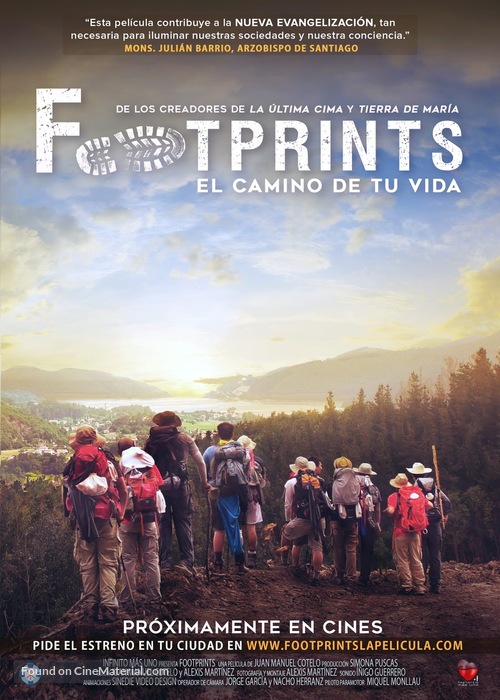 Footprints, the Path of Your Life - Spanish Movie Poster