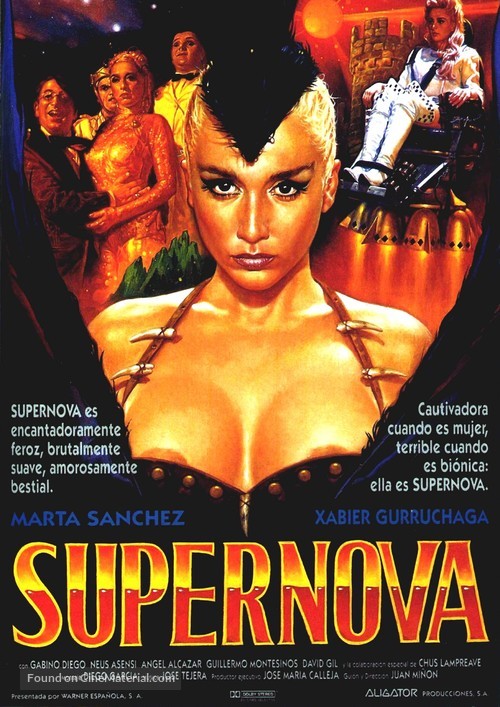 Supernova - Spanish Movie Poster