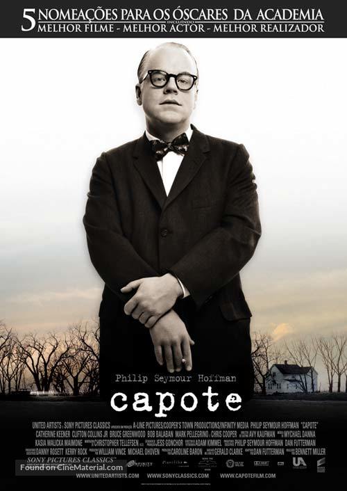 Capote - Portuguese Movie Poster