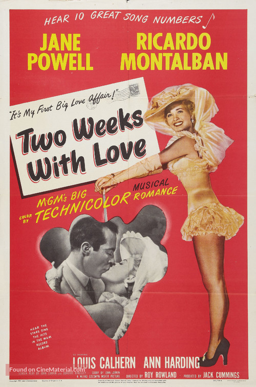 Two Weeks with Love - Movie Poster