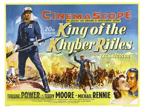 King of the Khyber Rifles - British Movie Poster