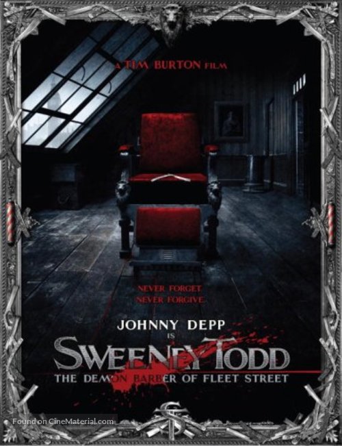 Sweeney Todd: The Demon Barber of Fleet Street - Movie Cover