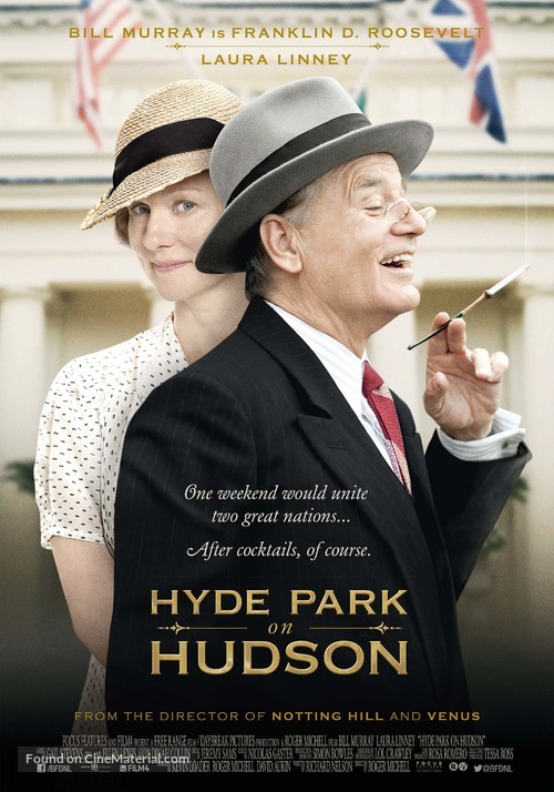 Hyde Park on Hudson - Dutch Movie Poster