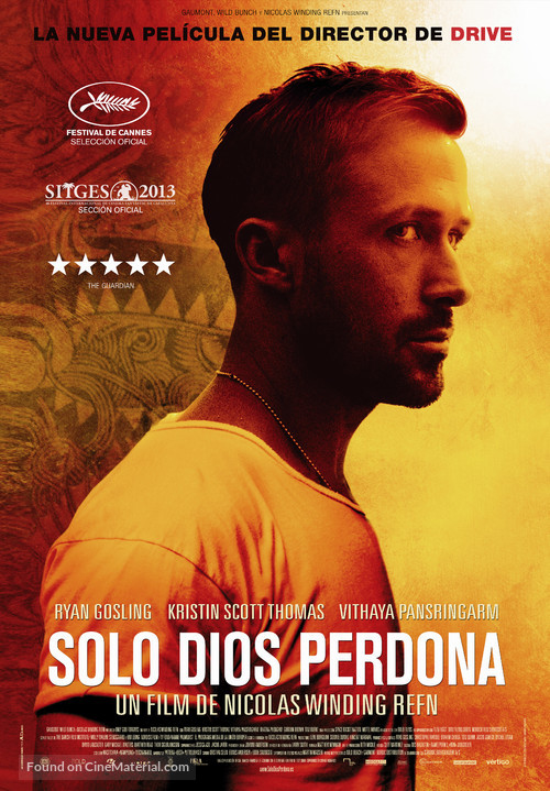 Only God Forgives - Spanish Movie Poster