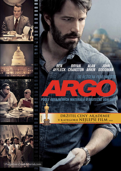 Argo - Czech DVD movie cover