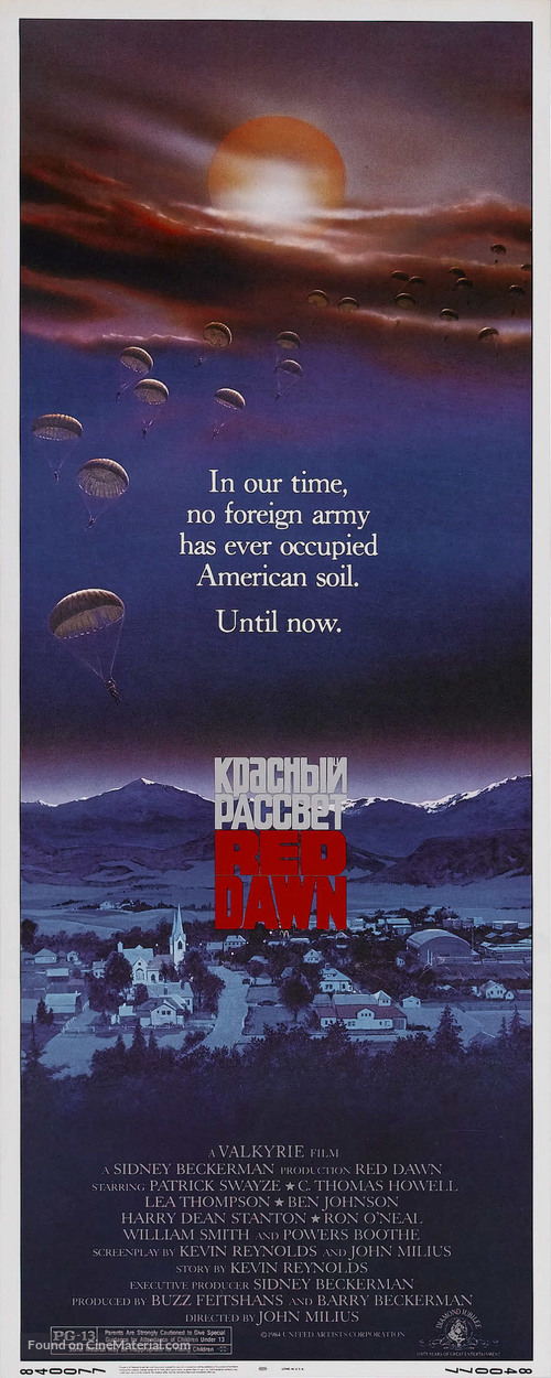 Red Dawn - Movie Poster
