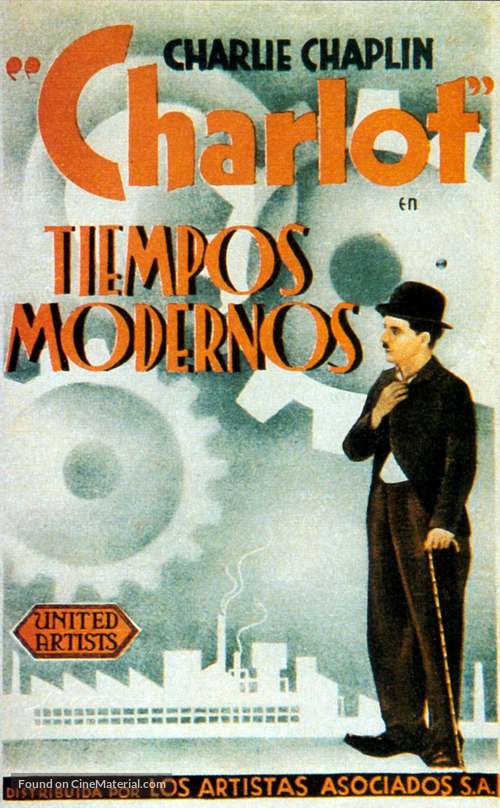 Modern Times - Spanish Movie Poster