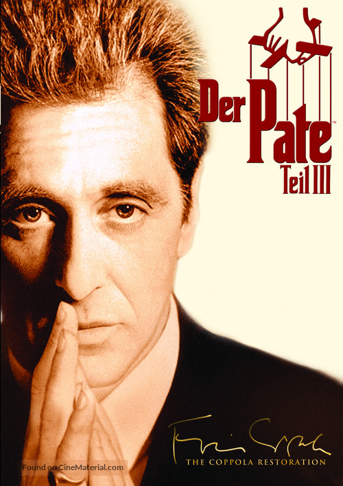 The Godfather: Part III - German DVD movie cover