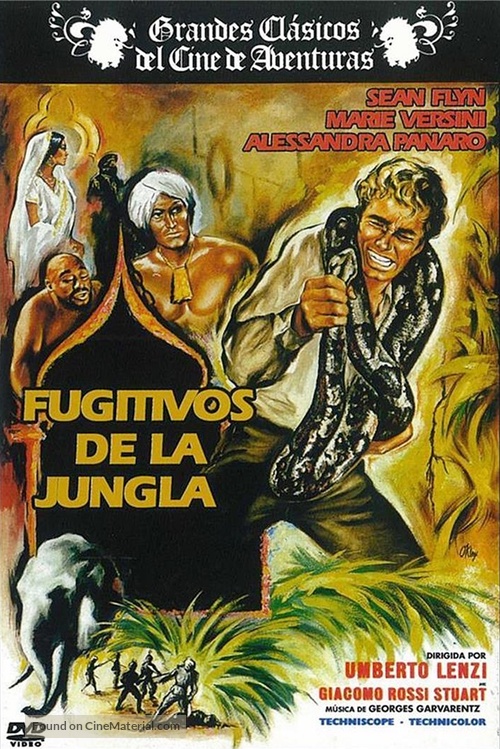 Sandok, il Maciste della giungla - Spanish DVD movie cover