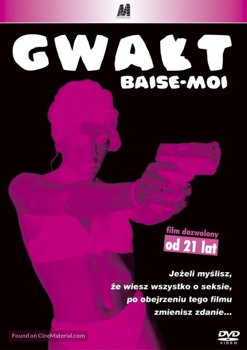 Baise-moi - Polish DVD movie cover