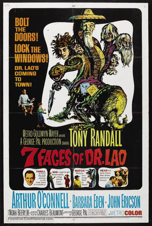 7 Faces of Dr. Lao - Movie Poster