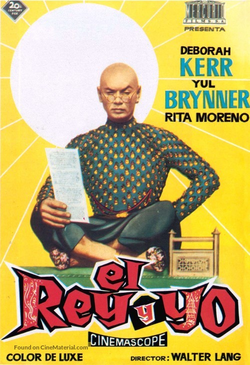 The King and I - Spanish Movie Poster