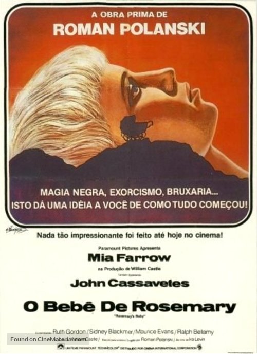 Rosemary&#039;s Baby - Brazilian Movie Poster