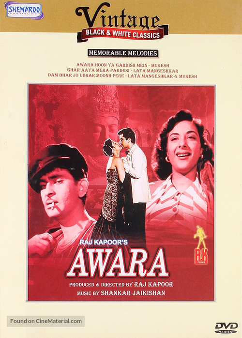 Awaara - Indian Movie Cover
