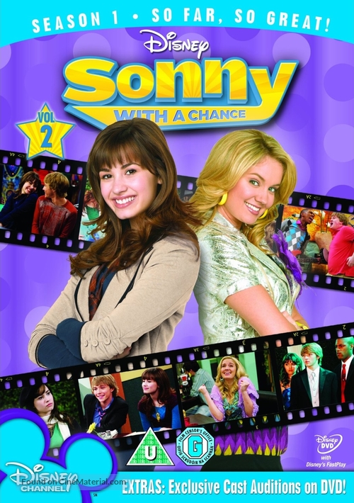 &quot;Sonny with a Chance&quot; - British DVD movie cover