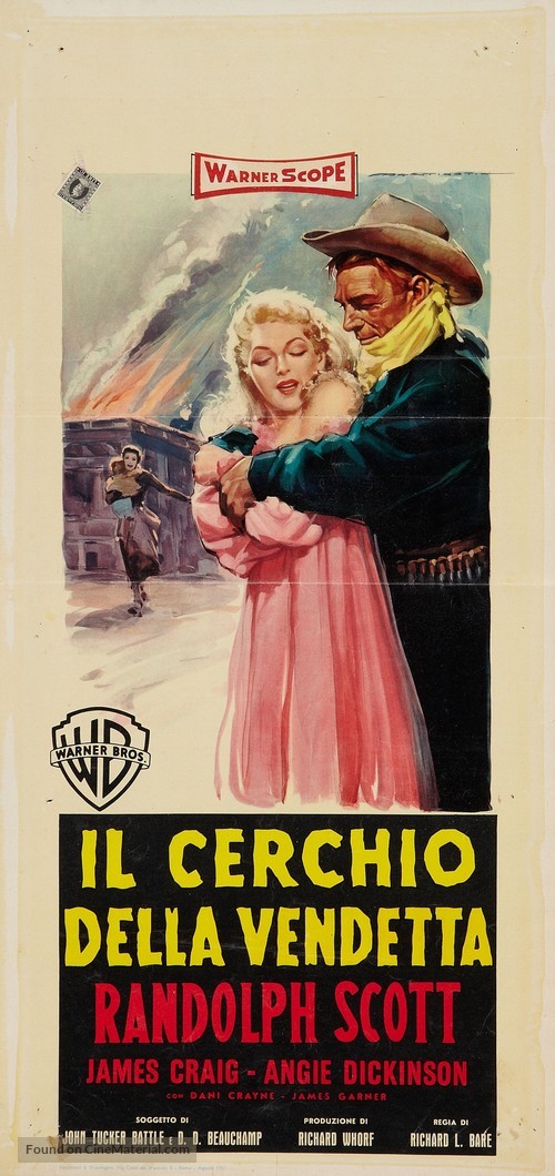 Shoot-Out at Medicine Bend - Italian Movie Poster