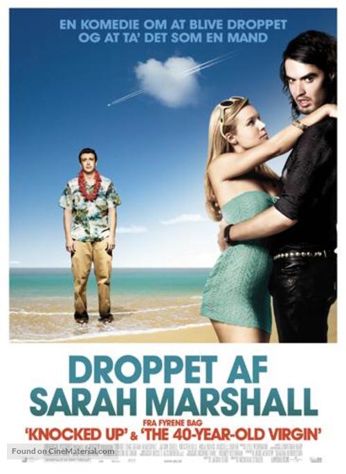 Forgetting Sarah Marshall - Danish Movie Poster