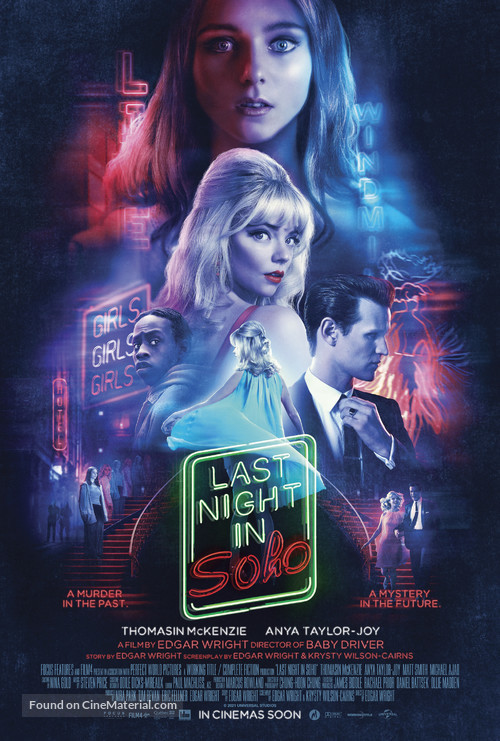 Last Night in Soho - International Movie Poster