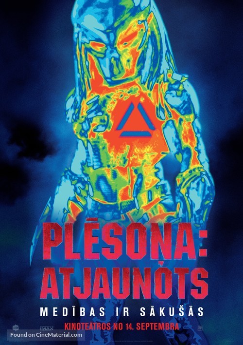 The Predator - Latvian Movie Poster