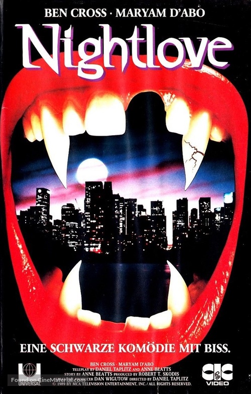 Nightlife - German VHS movie cover