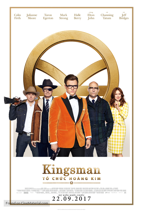 Kingsman: The Golden Circle - Vietnamese Movie Poster