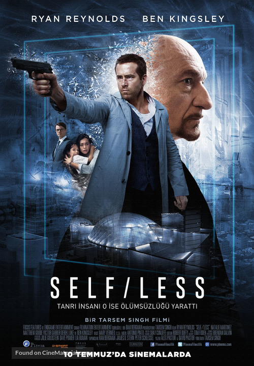 Self/less - Turkish Movie Poster