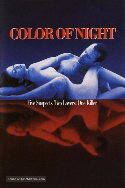 Color of Night - DVD movie cover
