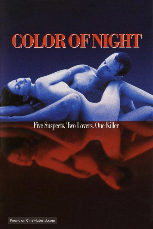 Color of Night - DVD movie cover