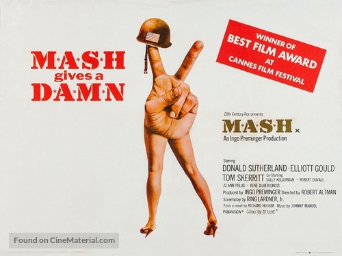 MASH - British Movie Poster
