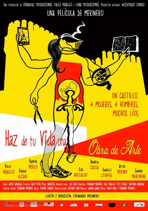 Haz de tu vida una obra de arte - Spanish Movie Poster