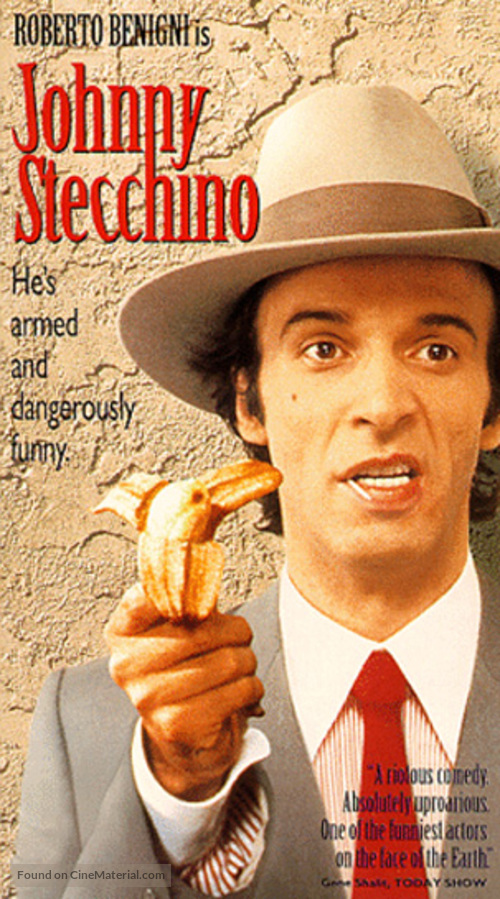 Johnny Stecchino - VHS movie cover