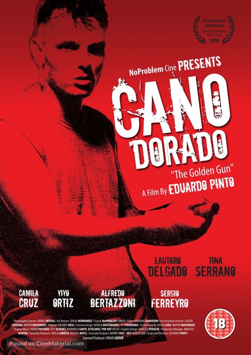 Ca&ntilde;o dorado - British DVD movie cover