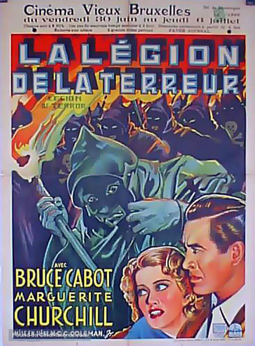 Legion of Terror - Belgian Movie Poster
