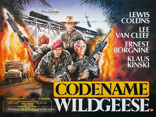 Geheimcode: Wildg&auml;nse - British Movie Poster