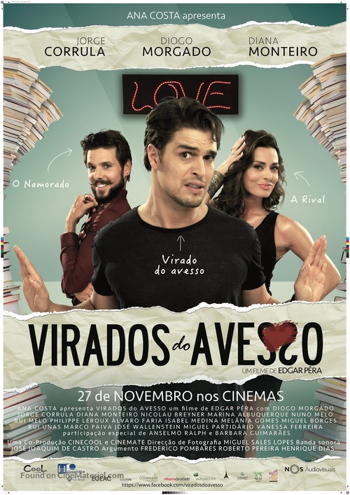 Virados do Avesso - Portuguese Movie Poster