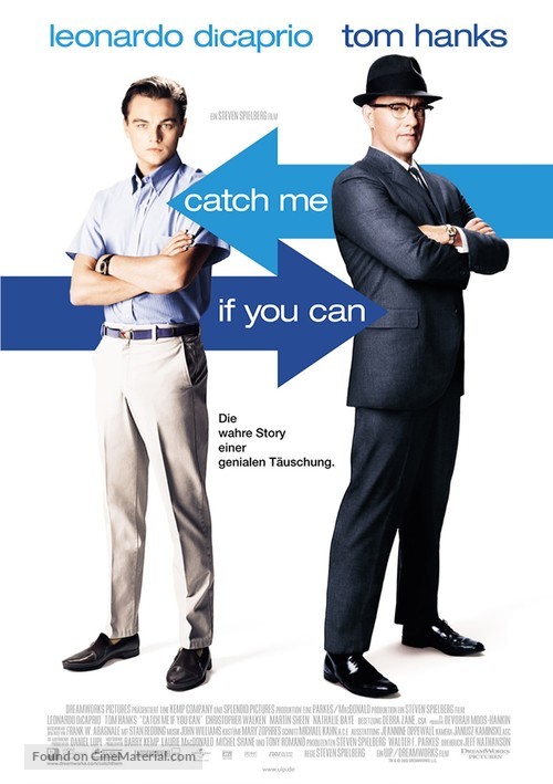 Catch Me If You Can - German Movie Poster