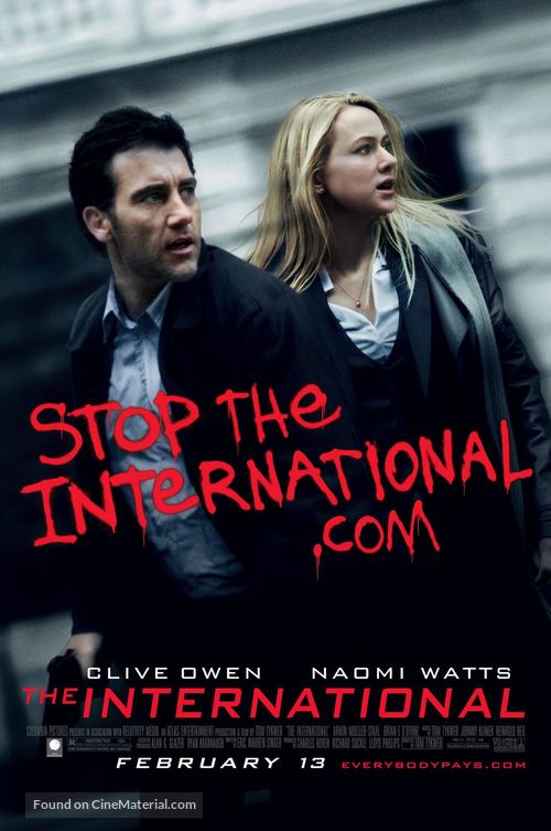 The International - Movie Poster