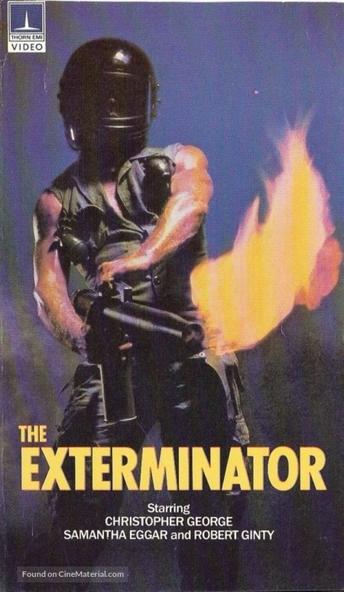 The Exterminator - Dutch Movie Cover