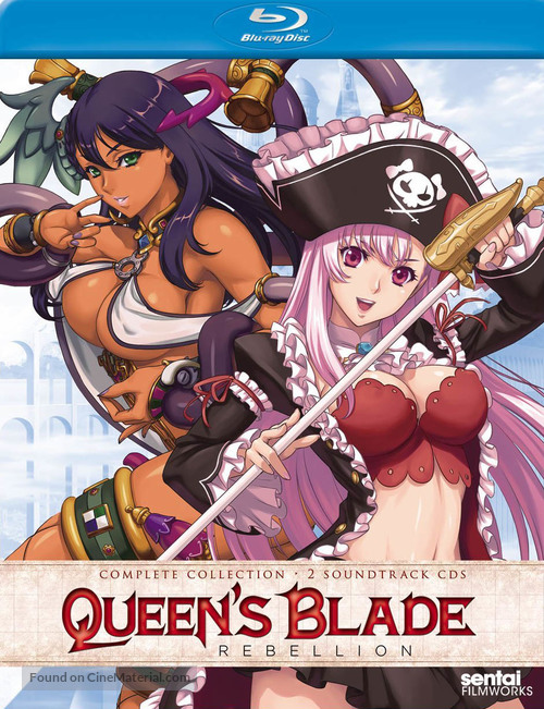 &quot;Queen&#039;s Blade: Rebellion&quot; - Blu-Ray movie cover